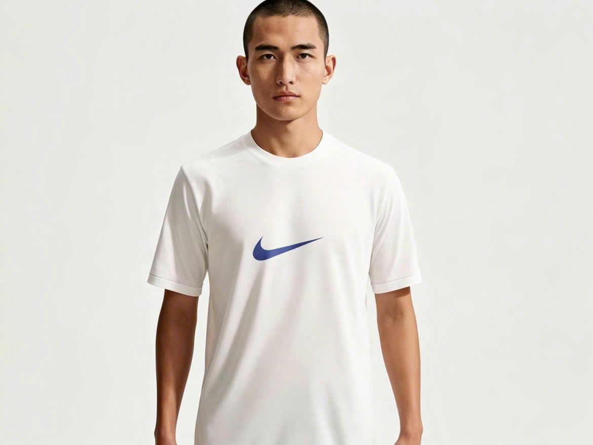 Áo Thun Thể Thao Nam Nike Dri-FIT Họa Tiết màu trắng chính hãng