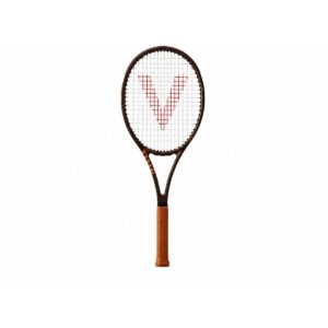 Vợt tennis cao cấp Vot.io.vn màu đồng khung carbon trợ lực chính hãng.