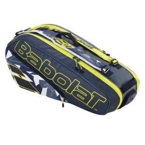Túi Tennis Babolat Pure Aero X6 Grey/Yellow/White (7512222-370)